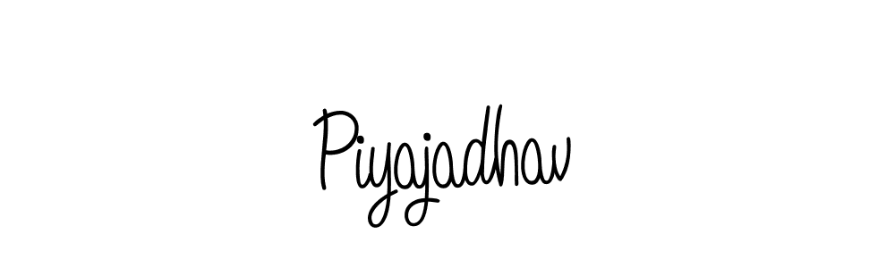 How to make Piyajadhav signature? Angelique-Rose-font-FFP is a professional autograph style. Create handwritten signature for Piyajadhav name. Piyajadhav signature style 5 images and pictures png