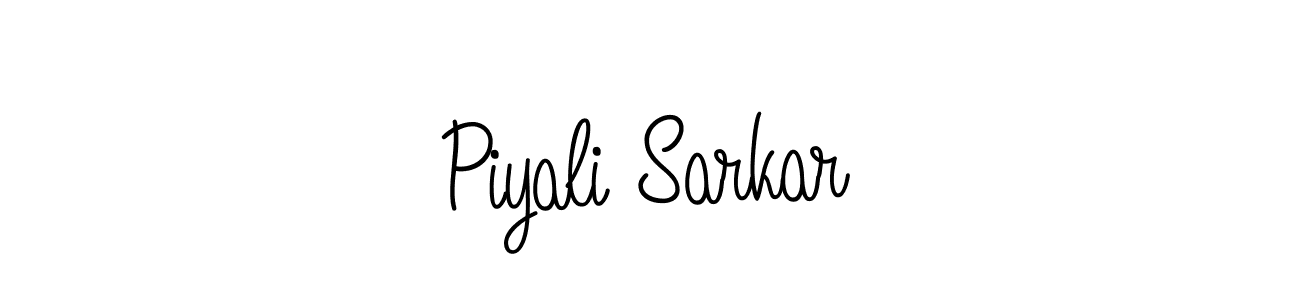 The best way (Angelique-Rose-font-FFP) to make a short signature is to pick only two or three words in your name. The name Piyali Sarkar include a total of six letters. For converting this name. Piyali Sarkar signature style 5 images and pictures png