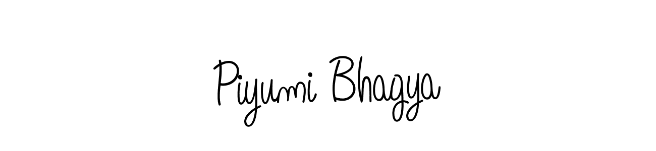 This is the best signature style for the Piyumi Bhagya name. Also you like these signature font (Angelique-Rose-font-FFP). Mix name signature. Piyumi Bhagya signature style 5 images and pictures png