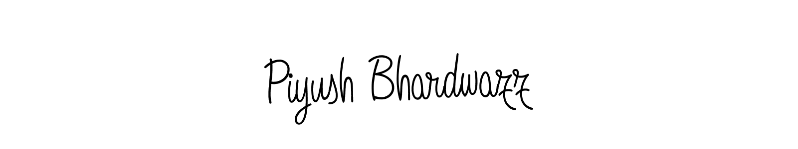 It looks lik you need a new signature style for name Piyush Bhardwazz. Design unique handwritten (Angelique-Rose-font-FFP) signature with our free signature maker in just a few clicks. Piyush Bhardwazz signature style 5 images and pictures png