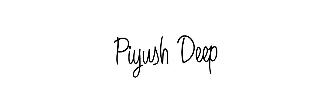 It looks lik you need a new signature style for name Piyush Deep. Design unique handwritten (Angelique-Rose-font-FFP) signature with our free signature maker in just a few clicks. Piyush Deep signature style 5 images and pictures png