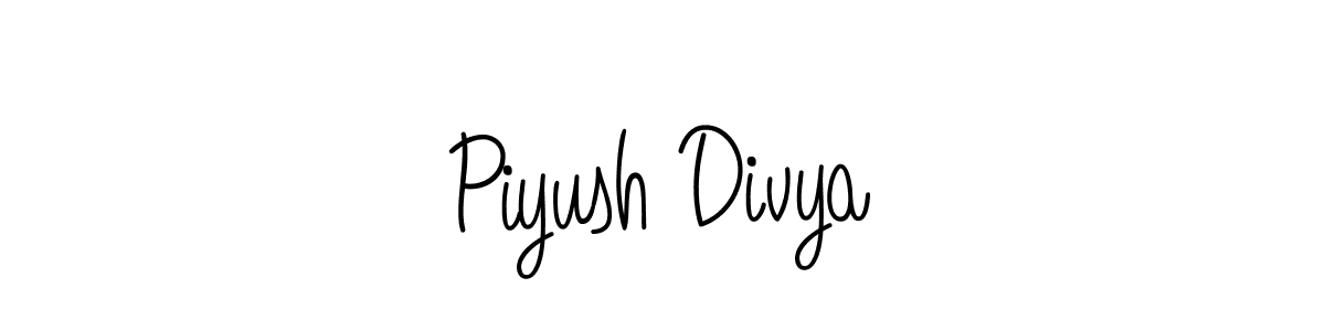 Here are the top 10 professional signature styles for the name Piyush Divya. These are the best autograph styles you can use for your name. Piyush Divya signature style 5 images and pictures png