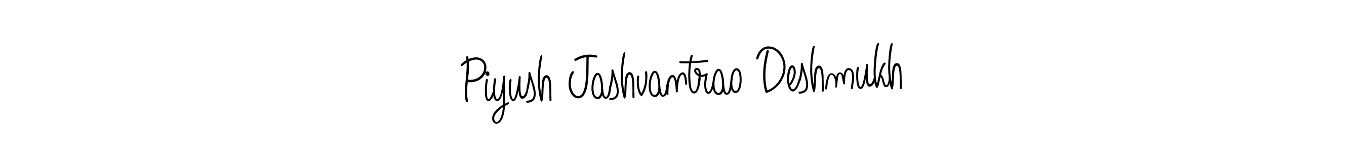 How to Draw Piyush Jashvantrao Deshmukh signature style? Angelique-Rose-font-FFP is a latest design signature styles for name Piyush Jashvantrao Deshmukh. Piyush Jashvantrao Deshmukh signature style 5 images and pictures png