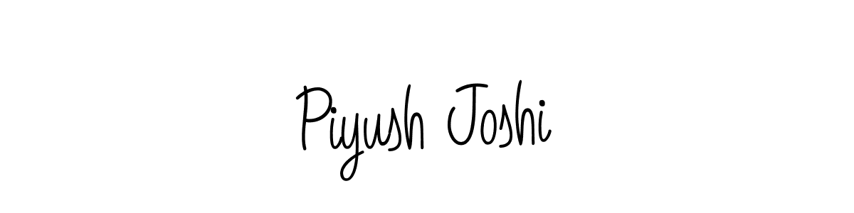 You can use this online signature creator to create a handwritten signature for the name Piyush Joshi. This is the best online autograph maker. Piyush Joshi signature style 5 images and pictures png