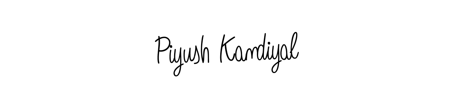 Make a short Piyush Kandiyal signature style. Manage your documents anywhere anytime using Angelique-Rose-font-FFP. Create and add eSignatures, submit forms, share and send files easily. Piyush Kandiyal signature style 5 images and pictures png