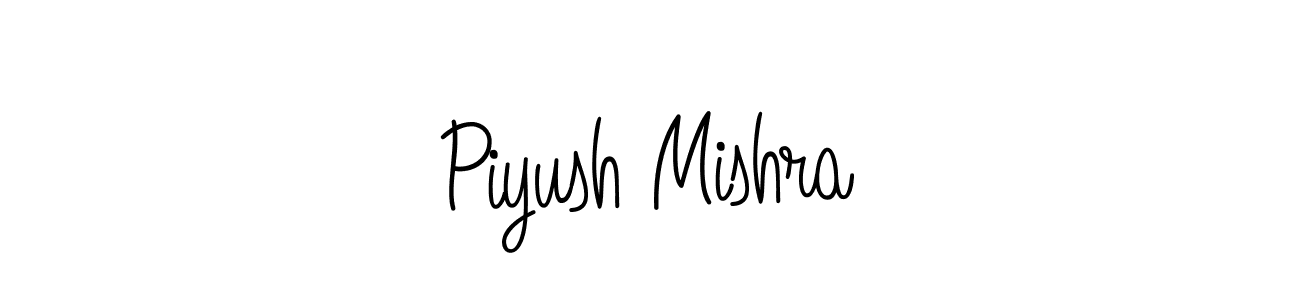 How to Draw Piyush Mishra signature style? Angelique-Rose-font-FFP is a latest design signature styles for name Piyush Mishra. Piyush Mishra signature style 5 images and pictures png