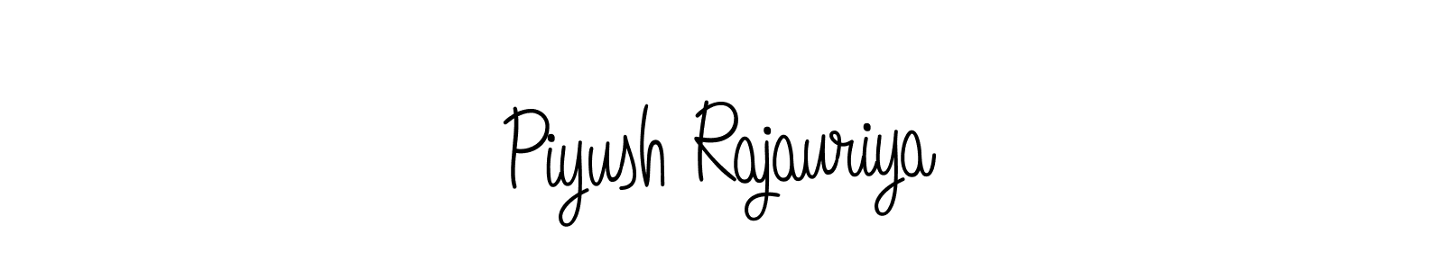 Make a short Piyush Rajauriya signature style. Manage your documents anywhere anytime using Angelique-Rose-font-FFP. Create and add eSignatures, submit forms, share and send files easily. Piyush Rajauriya signature style 5 images and pictures png