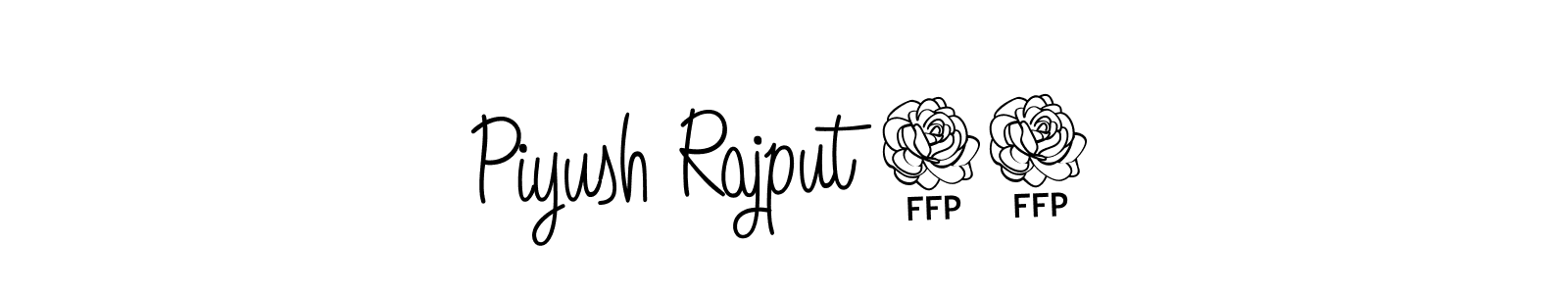 if you are searching for the best signature style for your name Piyush Rajput 07. so please give up your signature search. here we have designed multiple signature styles  using Angelique-Rose-font-FFP. Piyush Rajput 07 signature style 5 images and pictures png