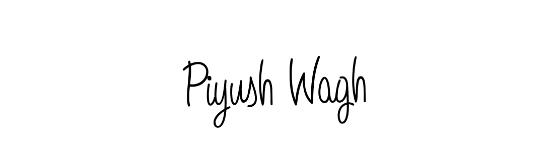 You can use this online signature creator to create a handwritten signature for the name Piyush Wagh. This is the best online autograph maker. Piyush Wagh signature style 5 images and pictures png