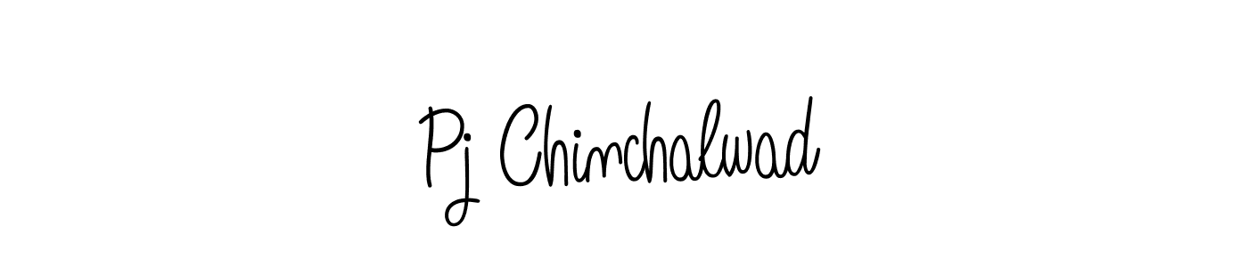 Similarly Angelique-Rose-font-FFP is the best handwritten signature design. Signature creator online .You can use it as an online autograph creator for name Pj Chinchalwad. Pj Chinchalwad signature style 5 images and pictures png