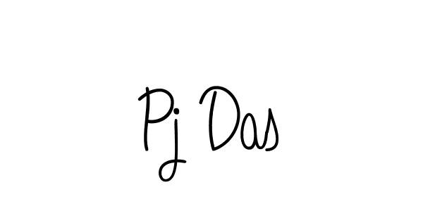 Create a beautiful signature design for name Pj Das. With this signature (Angelique-Rose-font-FFP) fonts, you can make a handwritten signature for free. Pj Das signature style 5 images and pictures png