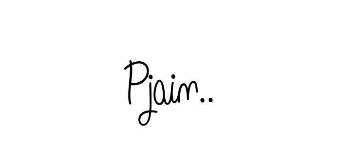 You can use this online signature creator to create a handwritten signature for the name Pjain... This is the best online autograph maker. Pjain.. signature style 5 images and pictures png