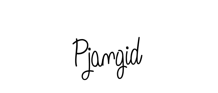 Also You can easily find your signature by using the search form. We will create Pjangid name handwritten signature images for you free of cost using Angelique-Rose-font-FFP sign style. Pjangid signature style 5 images and pictures png