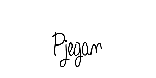 Also we have Pjegan name is the best signature style. Create professional handwritten signature collection using Angelique-Rose-font-FFP autograph style. Pjegan signature style 5 images and pictures png
