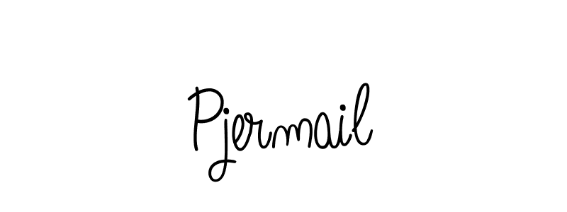 Angelique-Rose-font-FFP is a professional signature style that is perfect for those who want to add a touch of class to their signature. It is also a great choice for those who want to make their signature more unique. Get Pjermail name to fancy signature for free. Pjermail signature style 5 images and pictures png