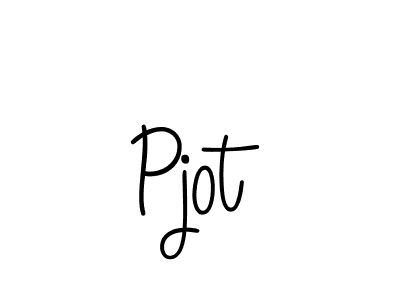 Pjot stylish signature style. Best Handwritten Sign (Angelique-Rose-font-FFP) for my name. Handwritten Signature Collection Ideas for my name Pjot. Pjot signature style 5 images and pictures png