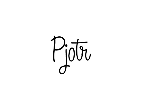 Also we have Pjotr name is the best signature style. Create professional handwritten signature collection using Angelique-Rose-font-FFP autograph style. Pjotr signature style 5 images and pictures png