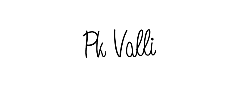 if you are searching for the best signature style for your name Pk Valli. so please give up your signature search. here we have designed multiple signature styles  using Angelique-Rose-font-FFP. Pk Valli signature style 5 images and pictures png