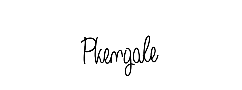 Use a signature maker to create a handwritten signature online. With this signature software, you can design (Angelique-Rose-font-FFP) your own signature for name Pkengale. Pkengale signature style 5 images and pictures png