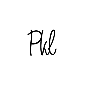 Also we have Pkl name is the best signature style. Create professional handwritten signature collection using Angelique-Rose-font-FFP autograph style. Pkl signature style 5 images and pictures png