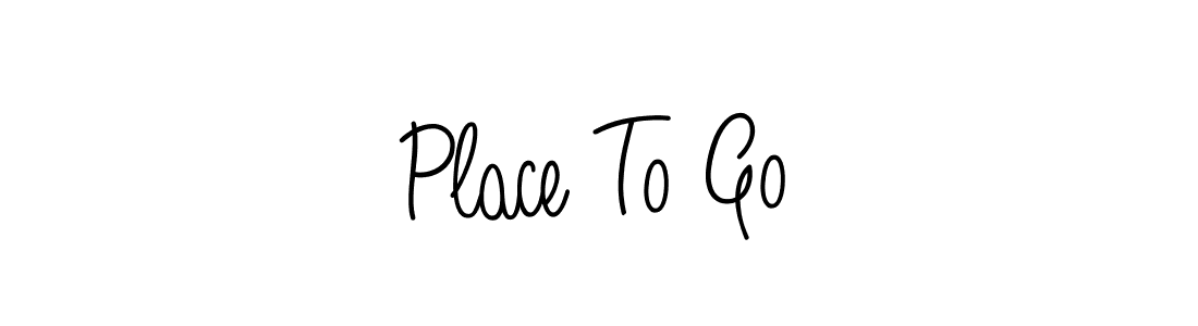 Also we have Place To Go name is the best signature style. Create professional handwritten signature collection using Angelique-Rose-font-FFP autograph style. Place To Go signature style 5 images and pictures png