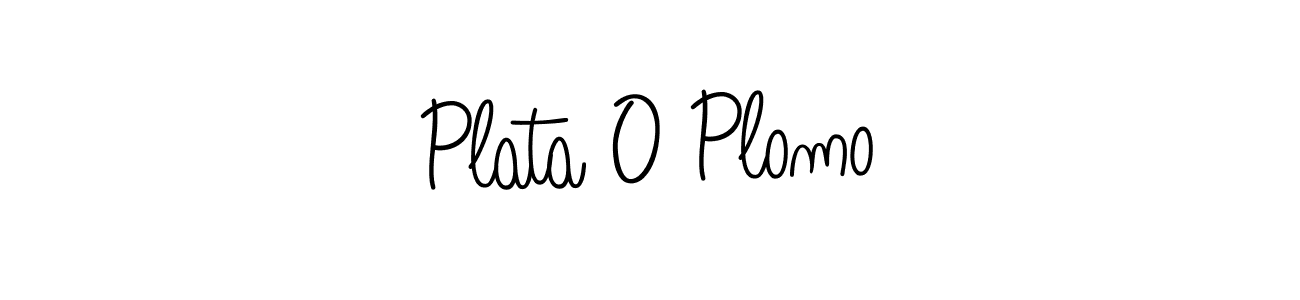 Once you've used our free online signature maker to create your best signature Angelique-Rose-font-FFP style, it's time to enjoy all of the benefits that Plata O Plomo name signing documents. Plata O Plomo signature style 5 images and pictures png