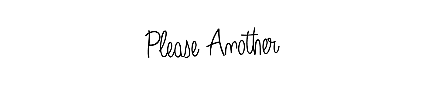 Please Another stylish signature style. Best Handwritten Sign (Angelique-Rose-font-FFP) for my name. Handwritten Signature Collection Ideas for my name Please Another. Please Another signature style 5 images and pictures png