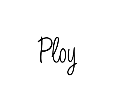 Ploy stylish signature style. Best Handwritten Sign (Angelique-Rose-font-FFP) for my name. Handwritten Signature Collection Ideas for my name Ploy. Ploy signature style 5 images and pictures png