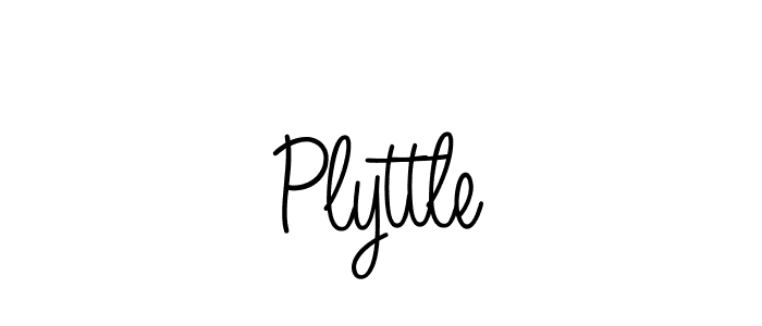 You should practise on your own different ways (Angelique-Rose-font-FFP) to write your name (Plyttle) in signature. don't let someone else do it for you. Plyttle signature style 5 images and pictures png