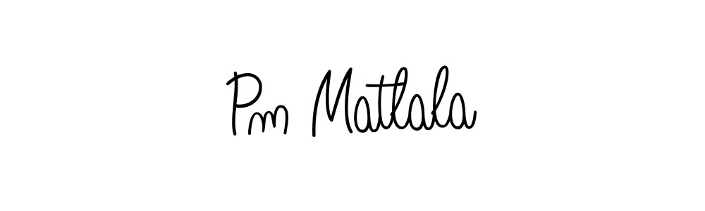 Create a beautiful signature design for name Pm Matlala. With this signature (Angelique-Rose-font-FFP) fonts, you can make a handwritten signature for free. Pm Matlala signature style 5 images and pictures png