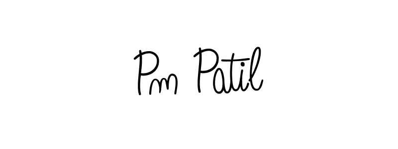 Angelique-Rose-font-FFP is a professional signature style that is perfect for those who want to add a touch of class to their signature. It is also a great choice for those who want to make their signature more unique. Get Pm Patil name to fancy signature for free. Pm Patil signature style 5 images and pictures png