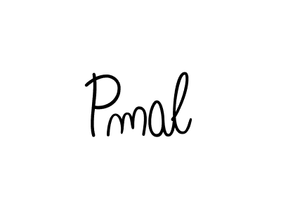 Design your own signature with our free online signature maker. With this signature software, you can create a handwritten (Angelique-Rose-font-FFP) signature for name Pmal. Pmal signature style 5 images and pictures png