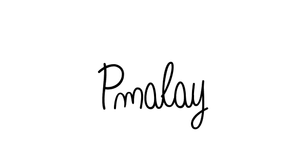 Pmalay stylish signature style. Best Handwritten Sign (Angelique-Rose-font-FFP) for my name. Handwritten Signature Collection Ideas for my name Pmalay. Pmalay signature style 5 images and pictures png