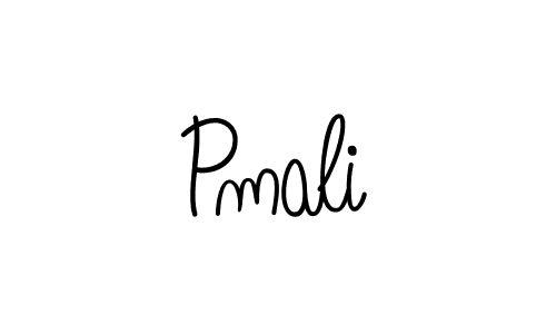 How to make Pmali name signature. Use Angelique-Rose-font-FFP style for creating short signs online. This is the latest handwritten sign. Pmali signature style 5 images and pictures png