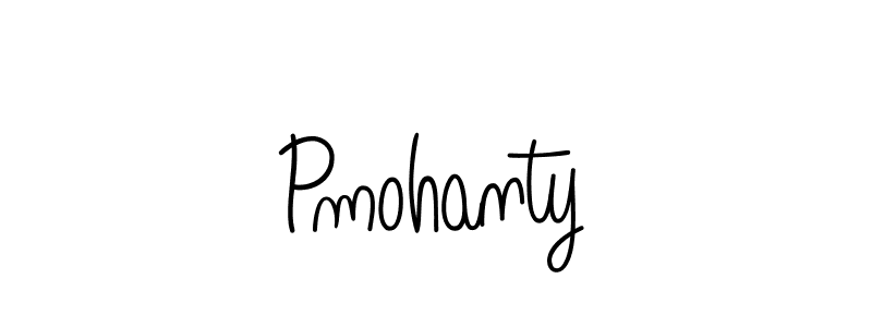 Make a beautiful signature design for name Pmohanty. With this signature (Angelique-Rose-font-FFP) style, you can create a handwritten signature for free. Pmohanty signature style 5 images and pictures png