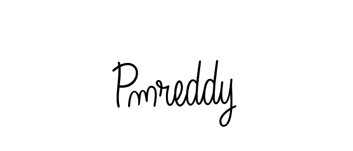 Design your own signature with our free online signature maker. With this signature software, you can create a handwritten (Angelique-Rose-font-FFP) signature for name Pmreddy. Pmreddy signature style 5 images and pictures png