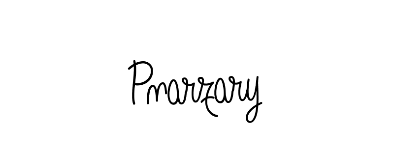 Use a signature maker to create a handwritten signature online. With this signature software, you can design (Angelique-Rose-font-FFP) your own signature for name Pnarzary. Pnarzary signature style 5 images and pictures png