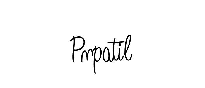 Make a beautiful signature design for name Pnpatil. Use this online signature maker to create a handwritten signature for free. Pnpatil signature style 5 images and pictures png