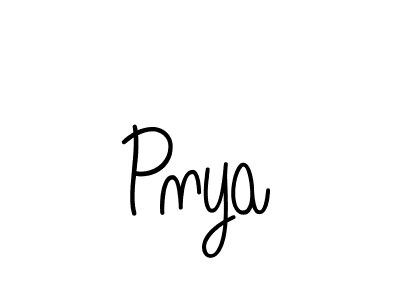 Create a beautiful signature design for name Pnya. With this signature (Angelique-Rose-font-FFP) fonts, you can make a handwritten signature for free. Pnya signature style 5 images and pictures png