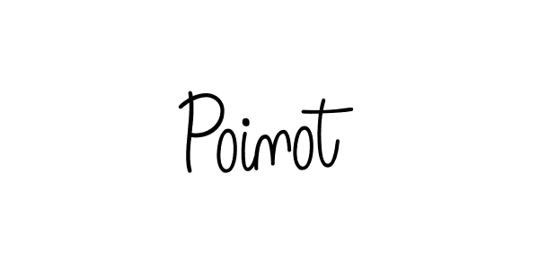 The best way (Angelique-Rose-font-FFP) to make a short signature is to pick only two or three words in your name. The name Poinot include a total of six letters. For converting this name. Poinot signature style 5 images and pictures png