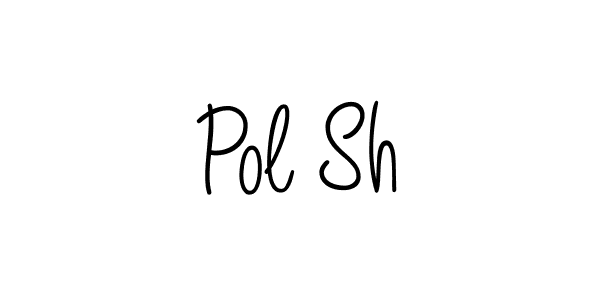 Similarly Angelique-Rose-font-FFP is the best handwritten signature design. Signature creator online .You can use it as an online autograph creator for name Pol Sh. Pol Sh signature style 5 images and pictures png