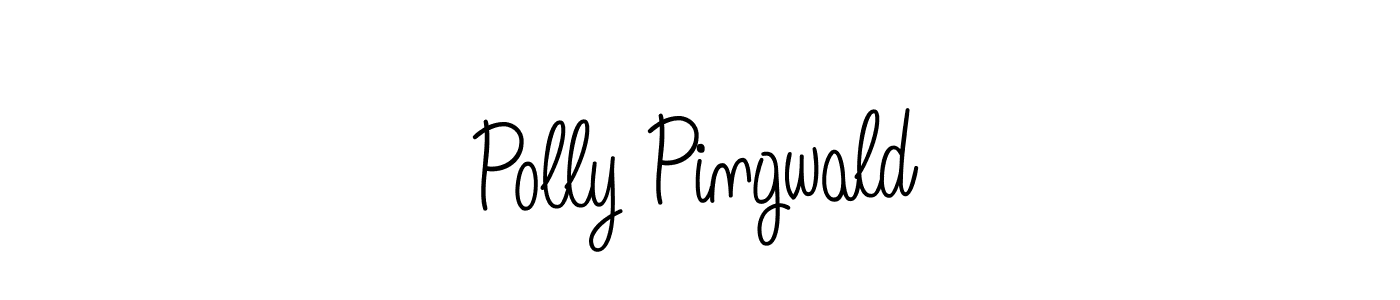 This is the best signature style for the Polly Pingwald name. Also you like these signature font (Angelique-Rose-font-FFP). Mix name signature. Polly Pingwald signature style 5 images and pictures png