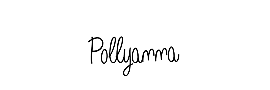 How to make Pollyanna signature? Angelique-Rose-font-FFP is a professional autograph style. Create handwritten signature for Pollyanna name. Pollyanna signature style 5 images and pictures png
