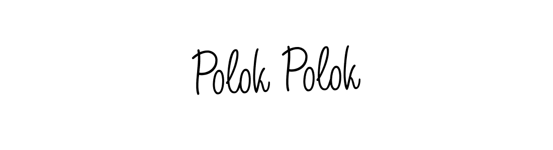 It looks lik you need a new signature style for name Polok Polok. Design unique handwritten (Angelique-Rose-font-FFP) signature with our free signature maker in just a few clicks. Polok Polok signature style 5 images and pictures png
