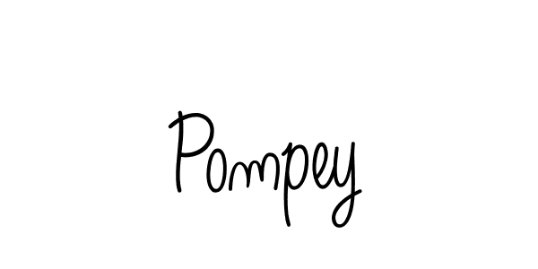 The best way (Angelique-Rose-font-FFP) to make a short signature is to pick only two or three words in your name. The name Pompey include a total of six letters. For converting this name. Pompey signature style 5 images and pictures png