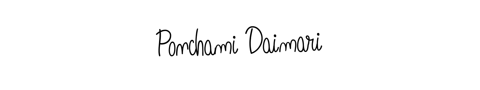 Make a short Ponchami Daimari signature style. Manage your documents anywhere anytime using Angelique-Rose-font-FFP. Create and add eSignatures, submit forms, share and send files easily. Ponchami Daimari signature style 5 images and pictures png