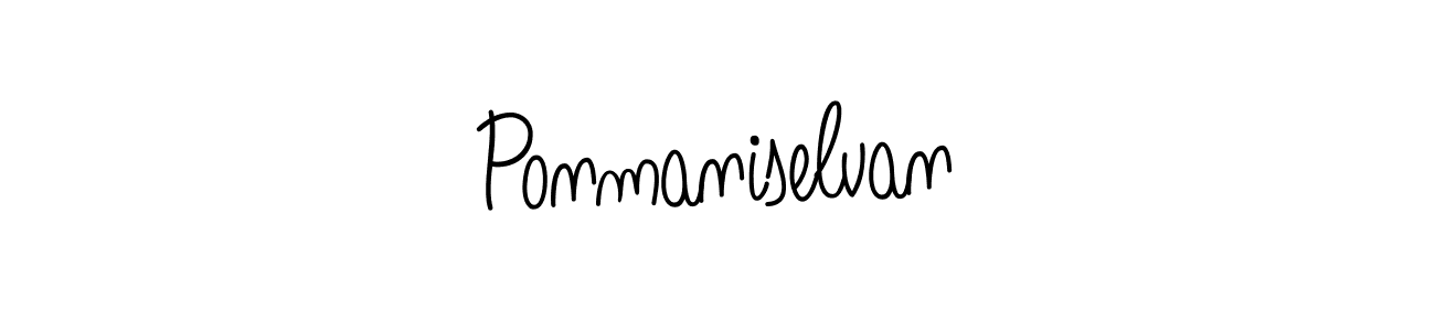 How to Draw Ponmaniselvan signature style? Angelique-Rose-font-FFP is a latest design signature styles for name Ponmaniselvan. Ponmaniselvan signature style 5 images and pictures png