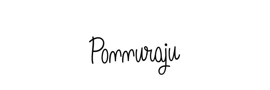 How to make Ponnuraju signature? Angelique-Rose-font-FFP is a professional autograph style. Create handwritten signature for Ponnuraju name. Ponnuraju signature style 5 images and pictures png