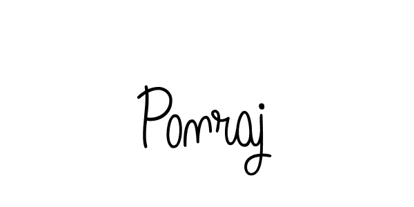 How to make Ponraj signature? Angelique-Rose-font-FFP is a professional autograph style. Create handwritten signature for Ponraj name. Ponraj signature style 5 images and pictures png
