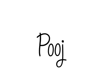 You should practise on your own different ways (Angelique-Rose-font-FFP) to write your name (Pooj) in signature. don't let someone else do it for you. Pooj signature style 5 images and pictures png